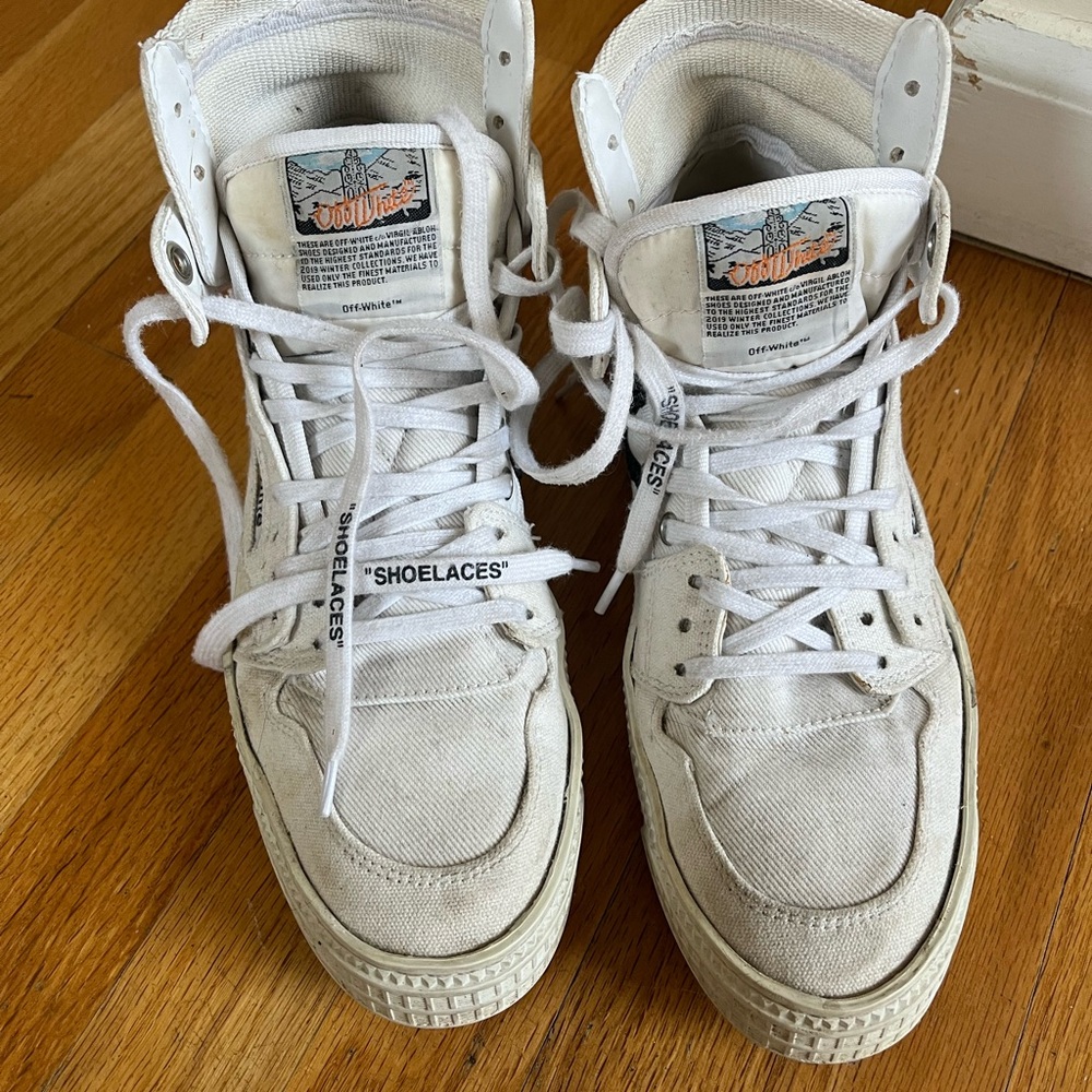 Off white cup sole 3.0 high top sneaker